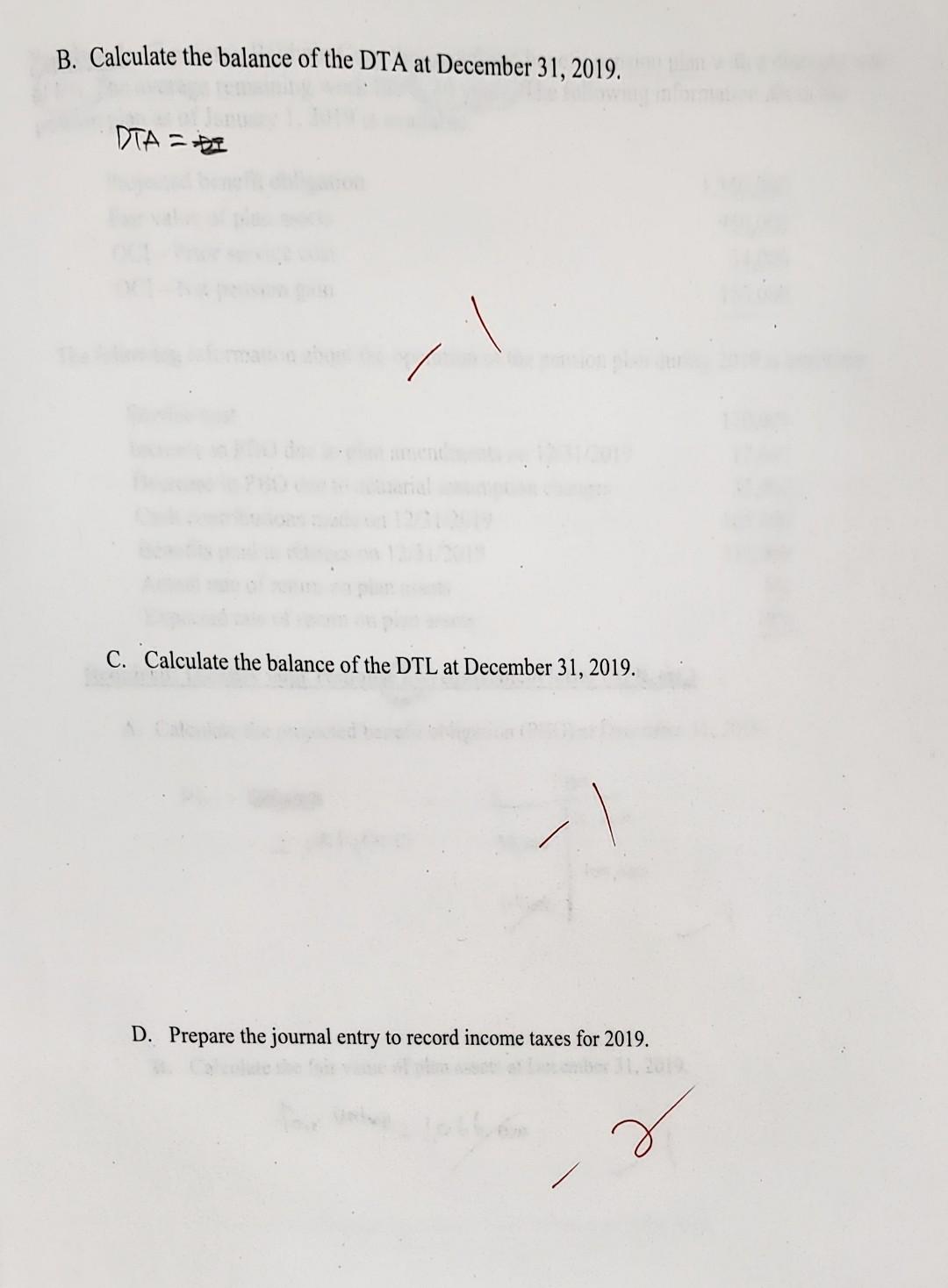 receive full credit. Provide supporting computations, Problem 1: (7 points) For the