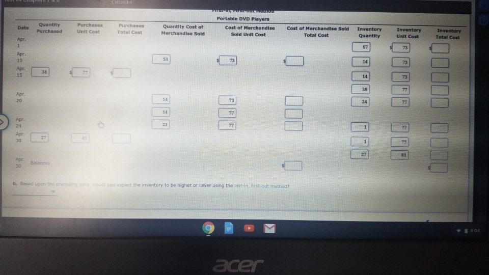 cu G tina leser - Google S. Test 4 Chapters 7 &