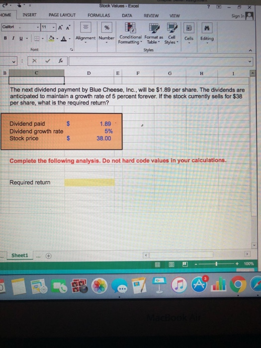 Please show excel formula used. OME INSERTPAGE LAYOUTFORMULAS DATA REVIEW VEW Callbri
