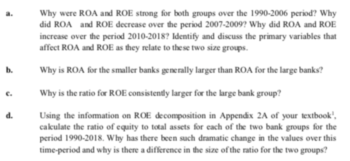 size groups (a) $100 million-\$1 billion and (b) more than $10 billion