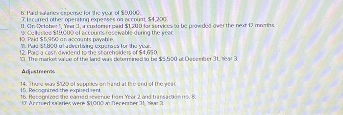 this is all the information. The account balances of Pacilio Security Services,