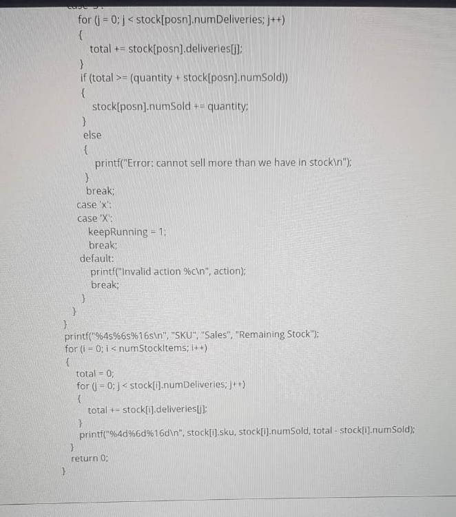()function only describe the lines which are actually executed show the values