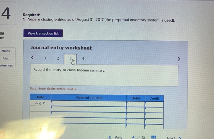 and allovances Cost of goods sold Sales sslaries expense Rent expense-Selling apace