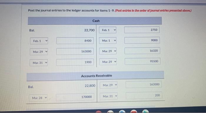 On February 1, Blue collected fees of $8,400 in advance. The company