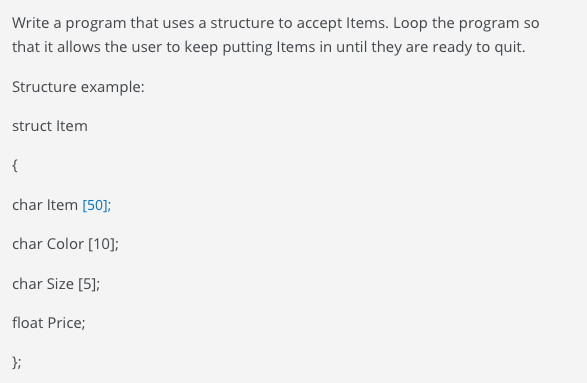 Please use c++ Write a program that uses a structure to accept