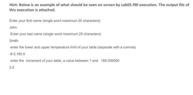 name via key board entry (maximum 20 characters). ask user to enter