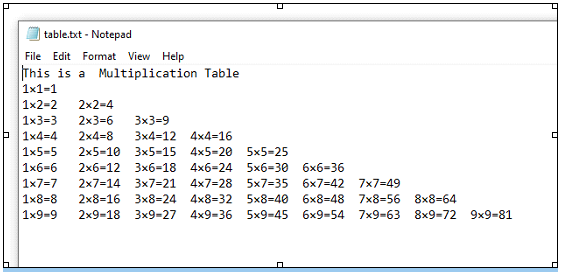 Write a java program. The program asks for an input of the
