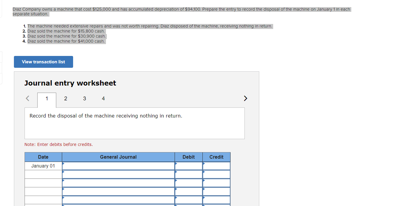  separate situation. The machine needed extensive repairs and was not worth