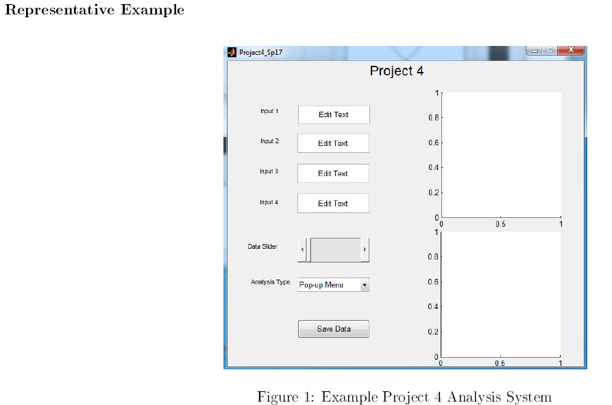 the input for the approximation Input 2: Name of a vector holding