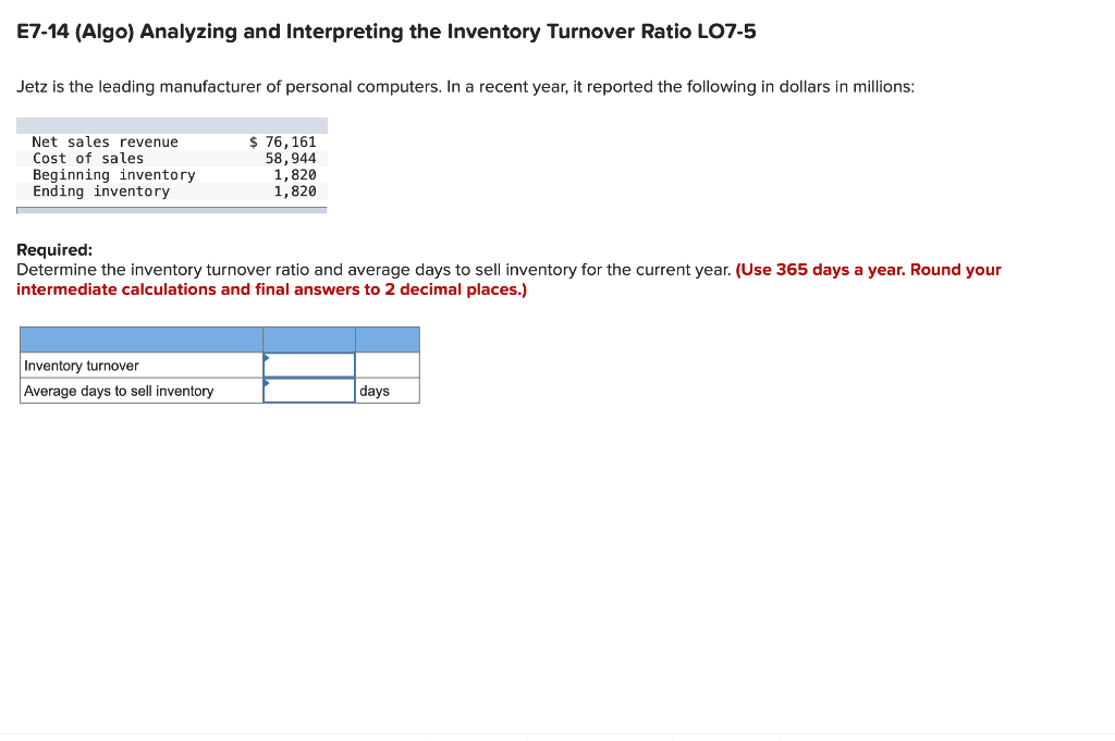 Enter the missing dollar amounts for the income statement for each of