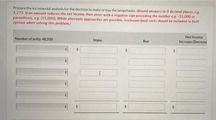 its own shades for its table lamps. The company is currently operating