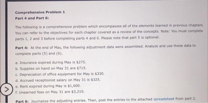 which encompasses all of the elements learned in previous chapters. You can