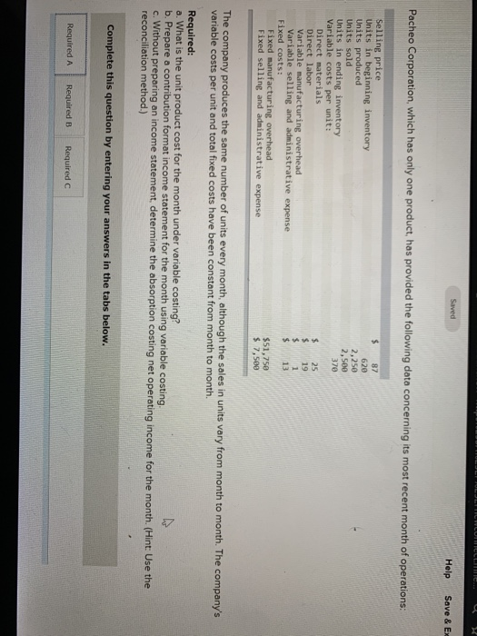  Saved Help Save & EX Pacheo Corporation, which has only one