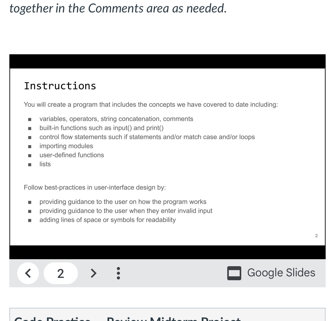  please help me to create a python program in Replit. Where
