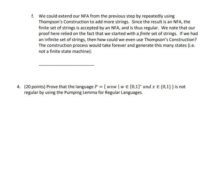 Fill in the missing parts of the proof below, in steps (a)