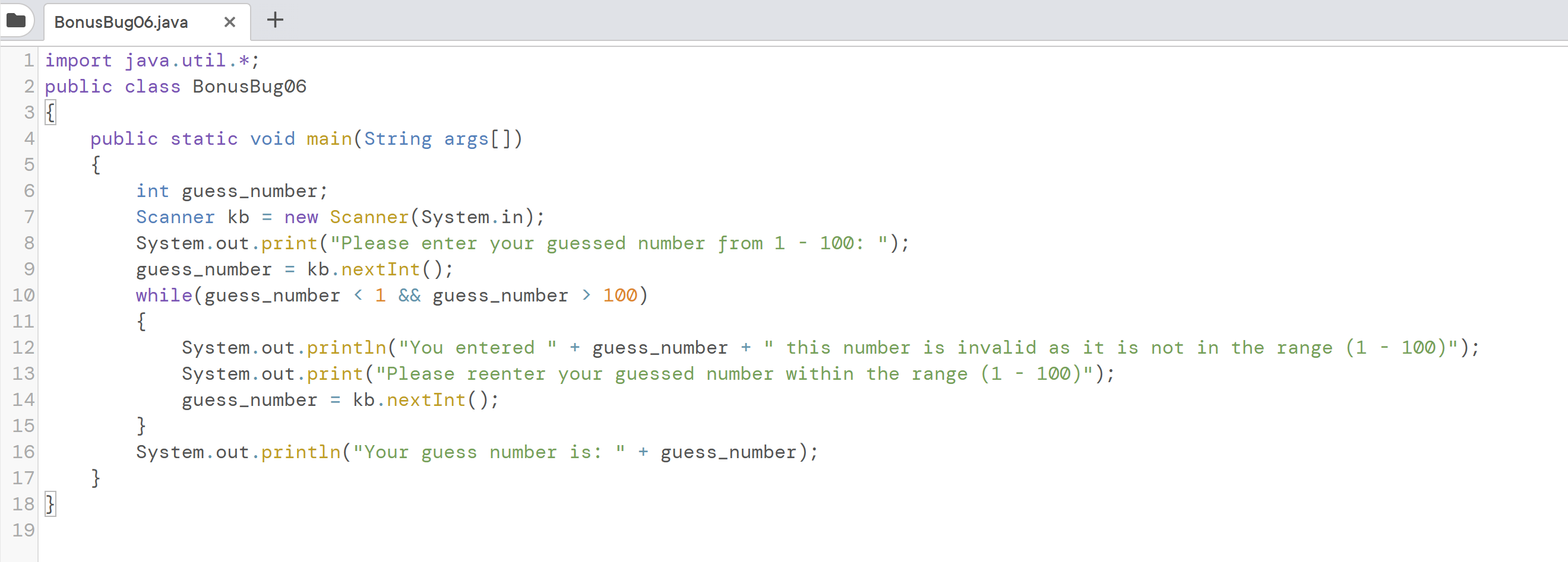 errors and it is compiling and producing the correct output, but maybe