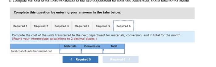 6e 7es Conversion 4ex 40% The cost of beginning inventory according to