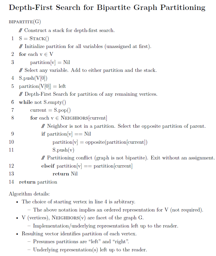  Please show me a Haskell Bipartite Graph Partitioning DFS based on