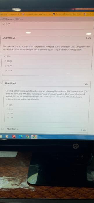 Dough's bonds have a 20-year maturity, 8% coupon (paid annually), $1000 par
