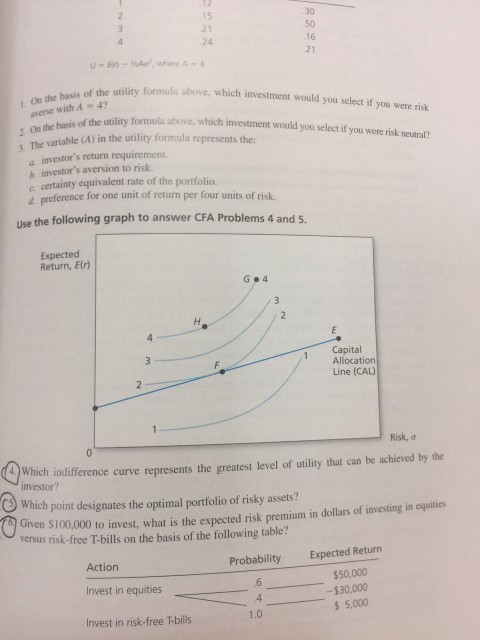 answer only 4 , 5 , and 6 the ((circled questions))