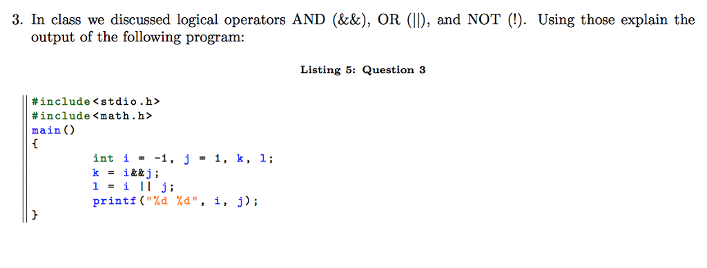 1. What will be the output of the following programs. Also, (a)
