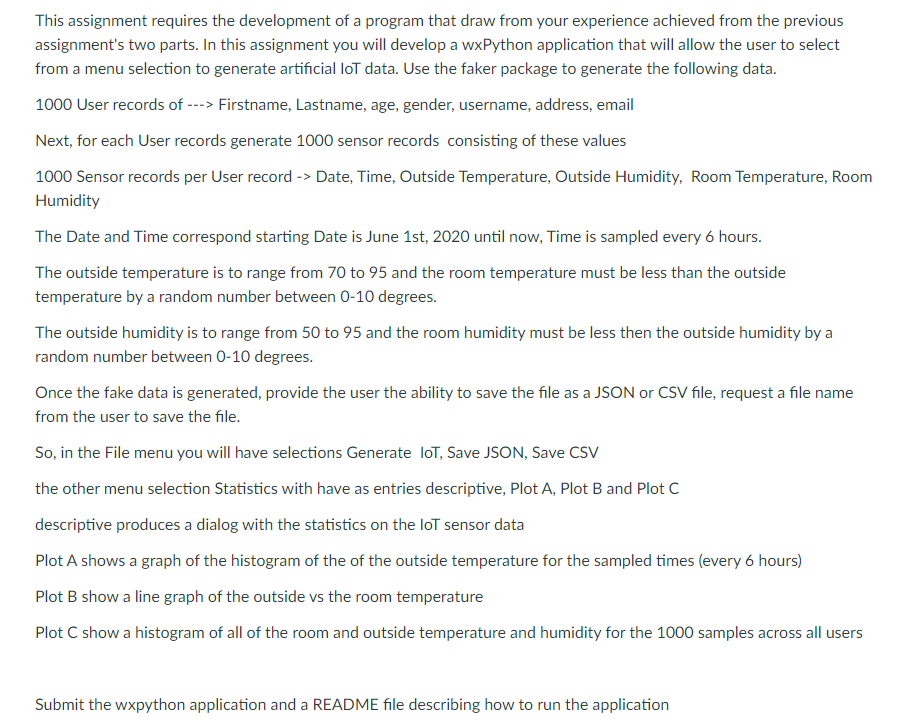 Just do as much as you can. This assignment requires the development