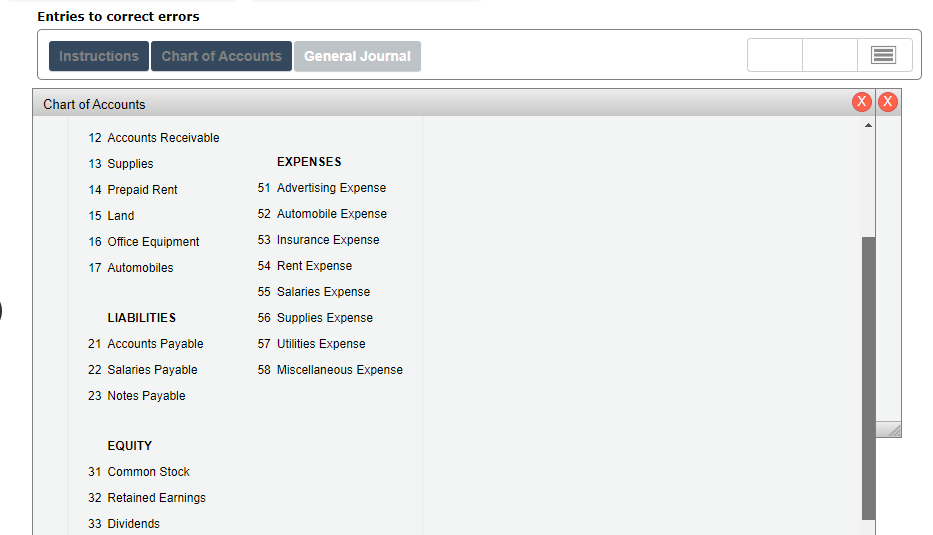 Fees Earned and a credit to Cash. b. A $1,540 purchase of