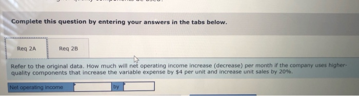 Contribution margin Per Unit $ 80 44 $ 36 Percent of Sales