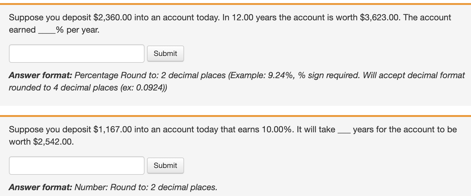 I need help solving this equation step by step in a BAII