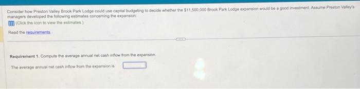 please help will give a thumbs up if correct Consider how Preston