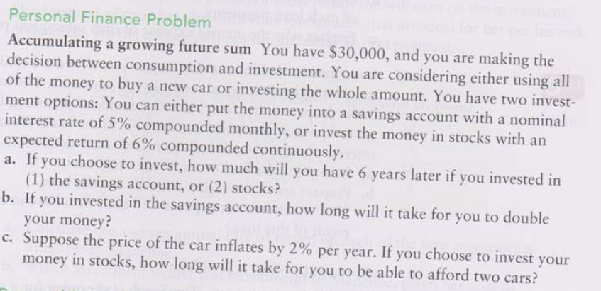 Please tell me how to calculate the following problem using a HP