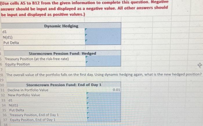 the following characteristics: \begin{tabular}{|l|l|} \hline \multicolumn{1}{|c|}{ Market Data } \\ \hline Risk-Free