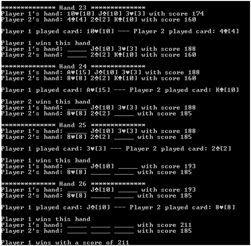 playrs. Th gam should procd as follows: Th 52 cards in a