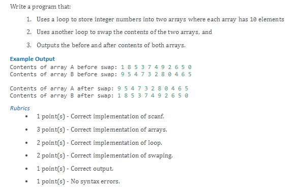  Please have this code IN C! Thank you! Write a program