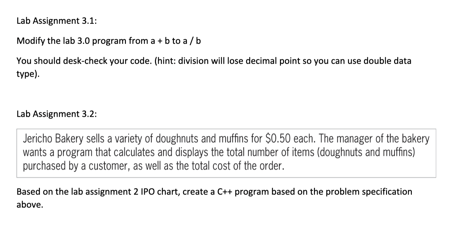 = 10; b = 20; g = a + b: cout