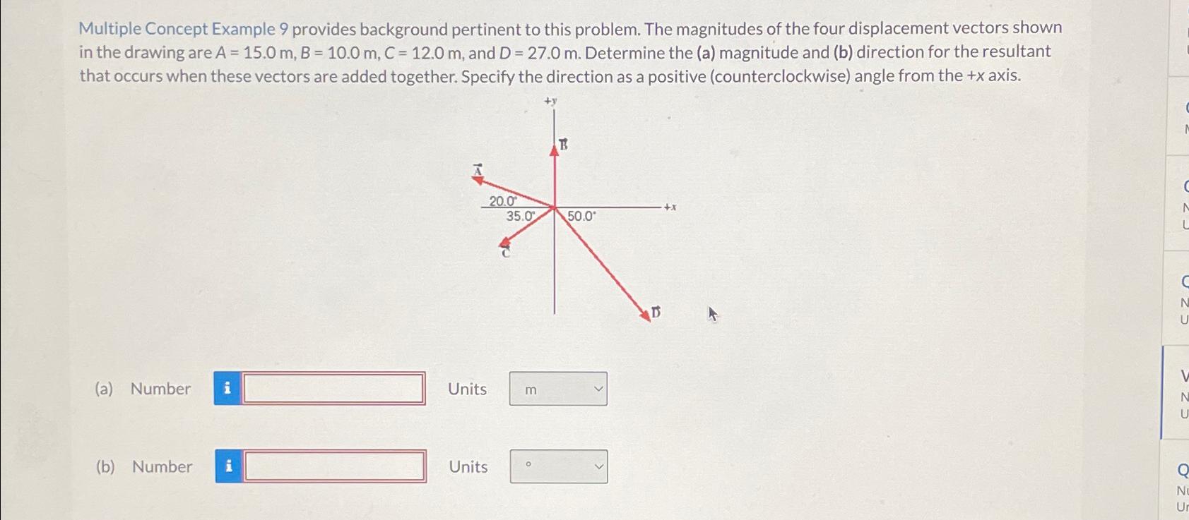  Multiple Concept Example 9 provides background pertinent to this problem. The