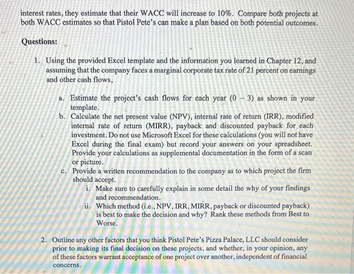 their business to include catering for at least the next three years.