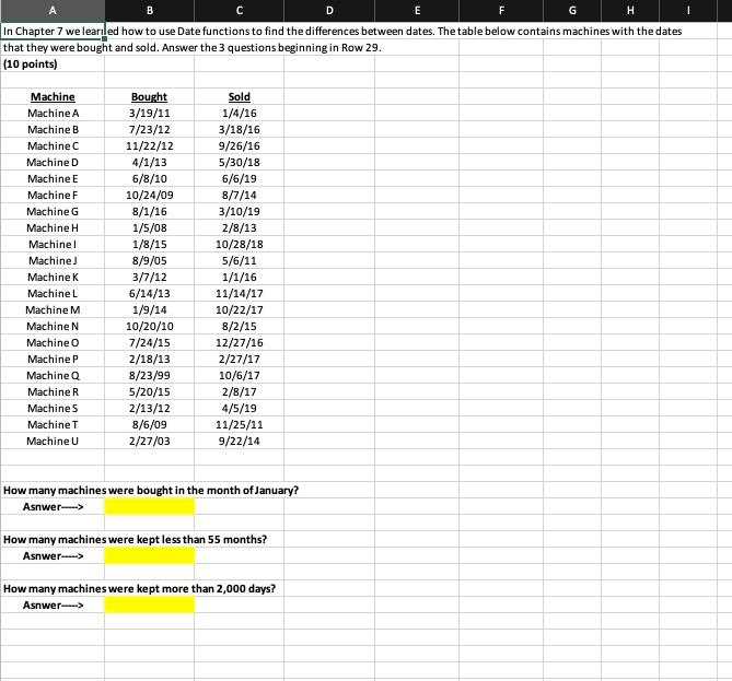 Please answer this question ASAP. & provide the correct function to use.