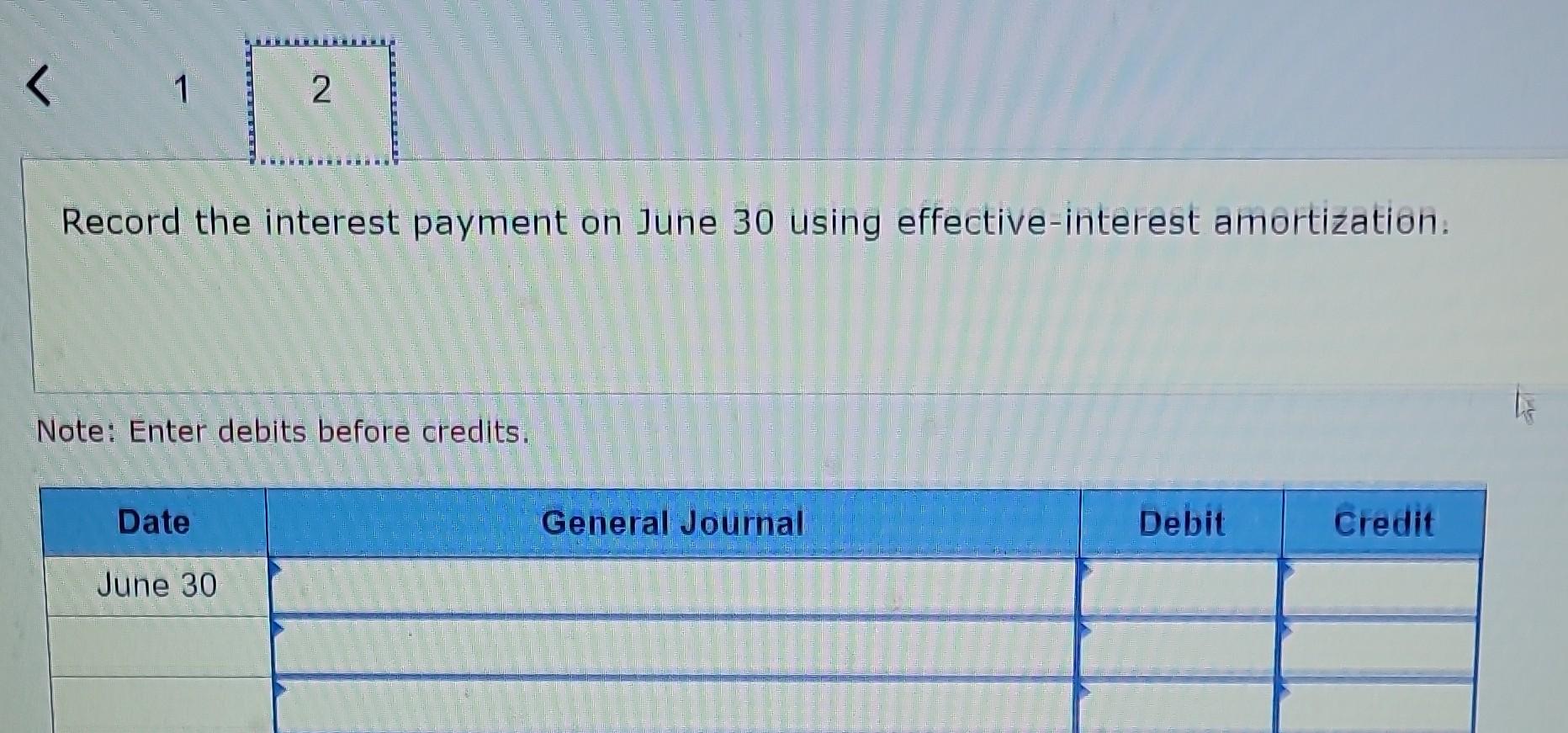 The bonds mature in four years and pay interest semiannually every June