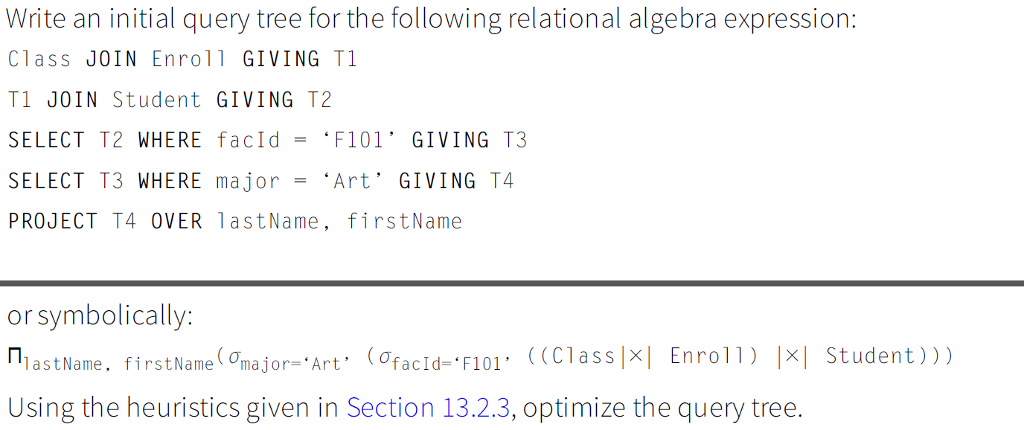 each problem please 1) 2) 3) 4) Subject: Design Of Database Note: