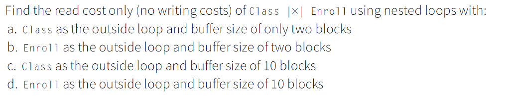 following SQL query for the University example: SELECT facName, schedule SELECT facName,