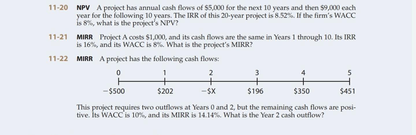 considering two mutually exclusive expansion plans. Plan A requires a $40 million
