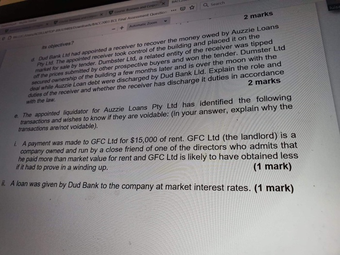 submitted by other prospective buyers and won the tender. Dumster Ltd secured