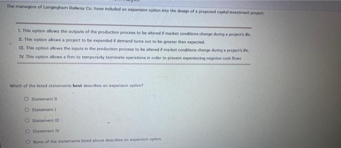 afso often embedded with different optens that can help making decisons under