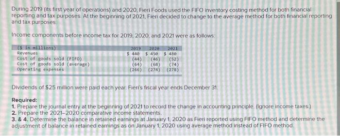 please help me with section 3 and 4 During 2019 (its