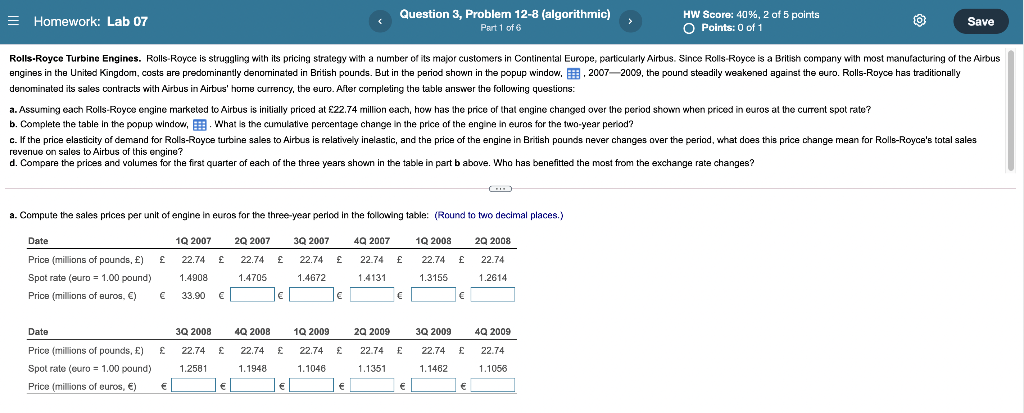  = Homework: Lab 07 Question 3, Problem 12-8 (algorithmic) Part 1