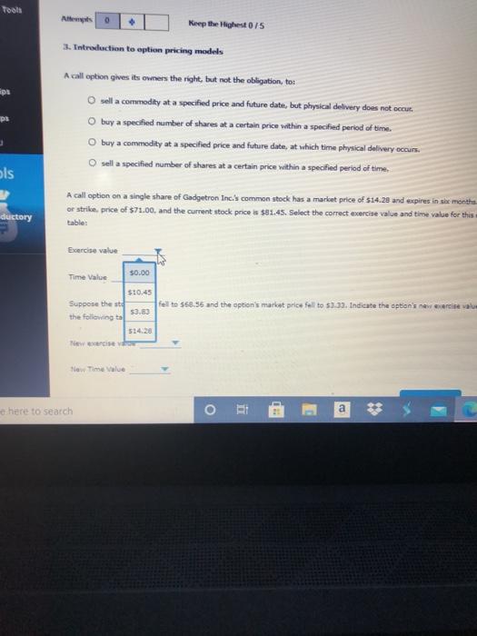 option gives its owners the right, but not the obligation, tot o