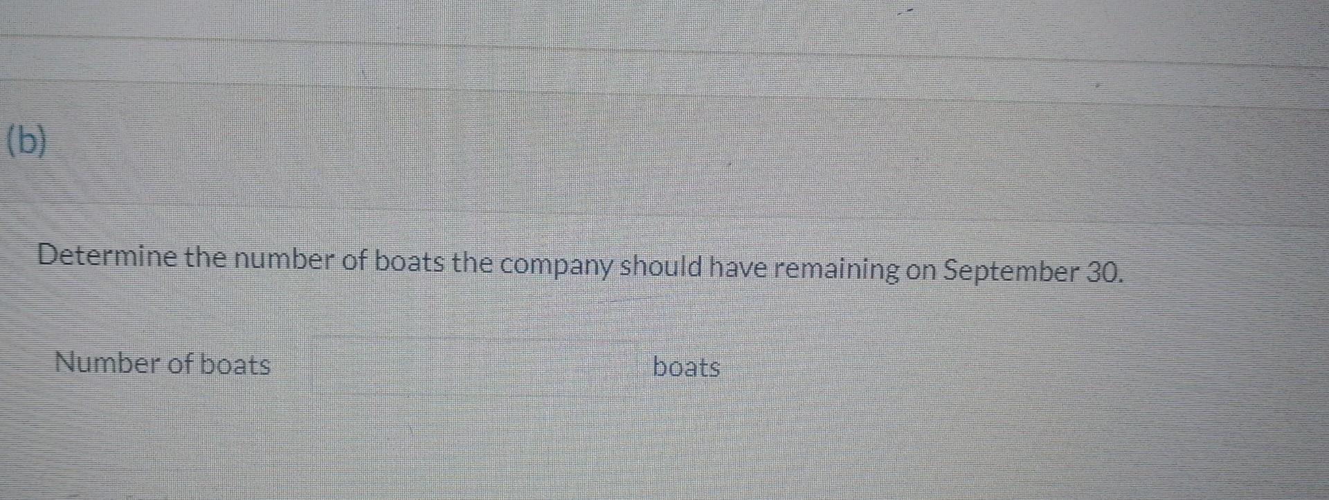 of 22 boats at a cost of $2,000 each. Cullumber does not