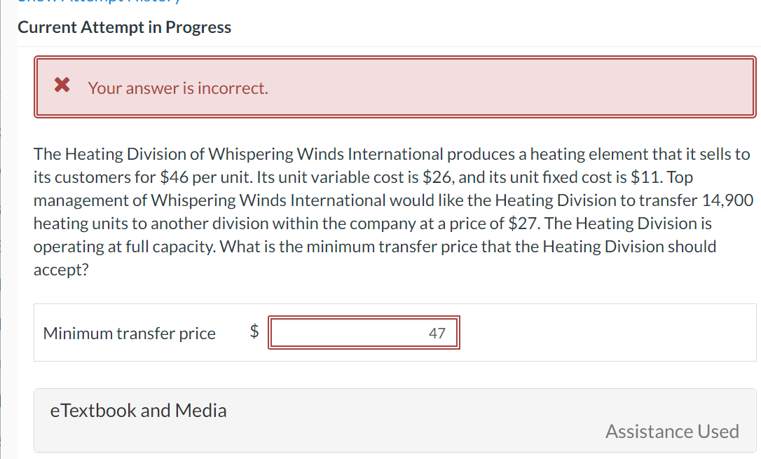 NOT 26 AND 47 Current Attempt in Progress The Heating Division of