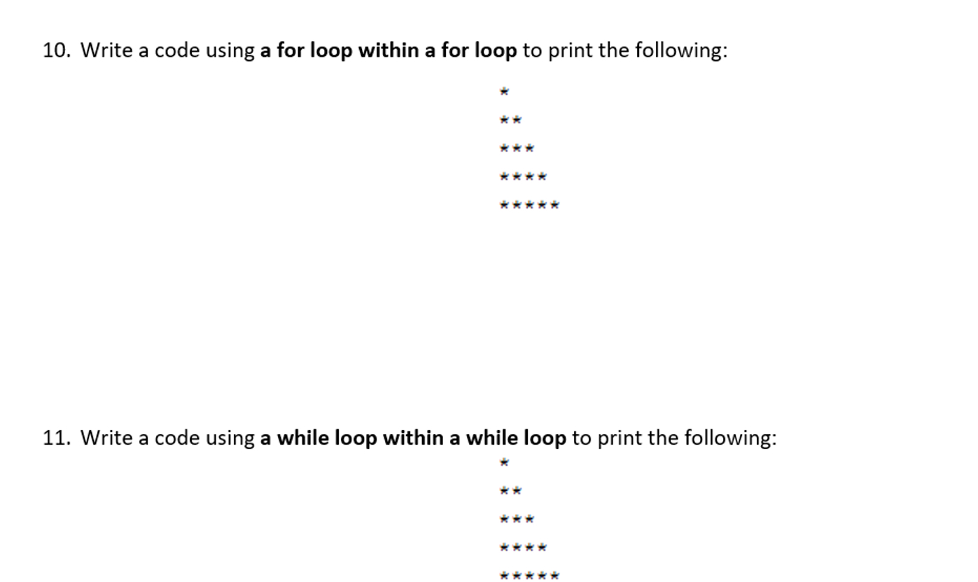  In MATLAB Write a code using a for loop within a
